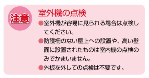 簡易点検の手引き　危険な場所